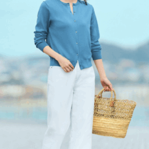 Pantalon droit évasé